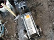 40口徑，配7.5KW電機(jī)，316L材質(zhì)立式多級(jí)泵